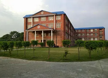 Maya Devi University campus view banner